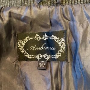 Ambiance Winter Grey Jacket Med